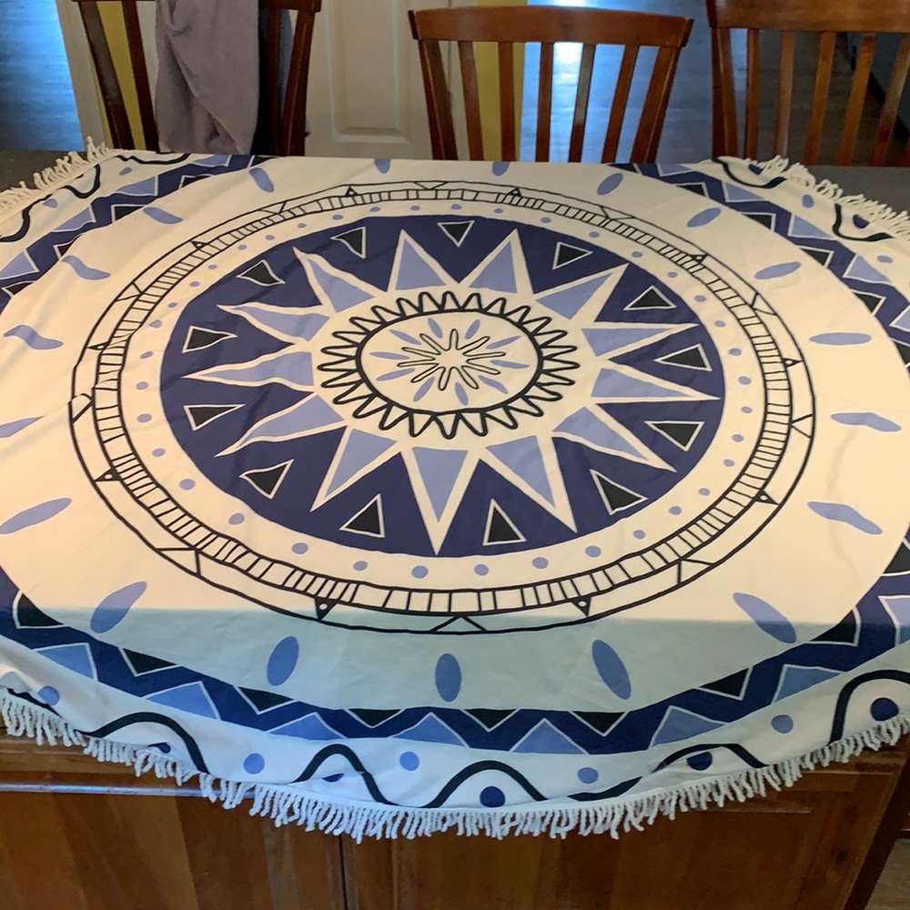 Decorative blanket or throw for dorm